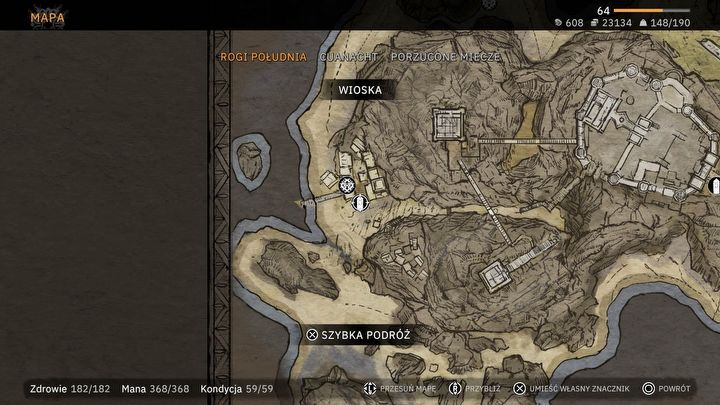 3 - Tainted Grail: Romanse - Tainted Grail - poradnik i mapa