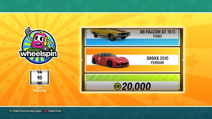 4 - Forza Horizon 6: Jak odblokować losowania (wheelspins)? - Forza Horizon 6 - poradnik do gry