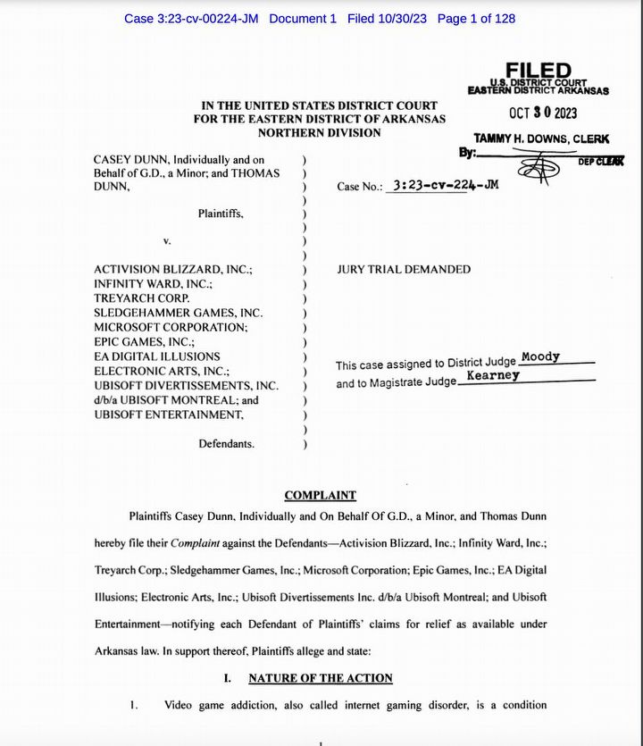 Rodzina z Arkansas idzie na wojnę z Activision, EA i innymi. Chce by firmy odpowiedziały za „uzależniające funkcje” w grach - ilustracja #1