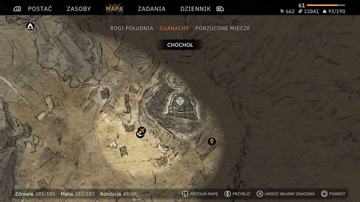 3 - Tainted Grail: Jak dotrzeć do Zwęglonego Konklawe (Długa porażka)? - Tainted Grail - poradnik i mapa