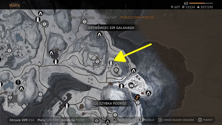 21 - Tainted Grail: Wszystkie grobowce i odblokowanie ukrytego zakończenia Wrzeciono Życia - Tainted Grail - poradnik i mapa