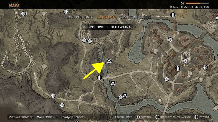 13 - Tainted Grail: Wszystkie grobowce i odblokowanie ukrytego zakończenia Wrzeciono Życia - Tainted Grail - poradnik i mapa