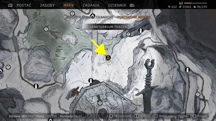 7 - Tainted Grail: Wszystkie grobowce i odblokowanie ukrytego zakończenia Wrzeciono Życia - Tainted Grail - poradnik i mapa