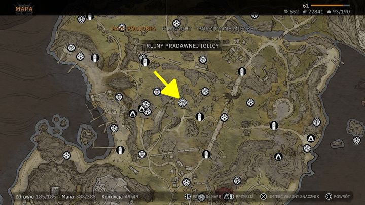 3 - Tainted Grail: Wszystkie grobowce i odblokowanie ukrytego zakończenia Wrzeciono Życia - Tainted Grail - poradnik i mapa