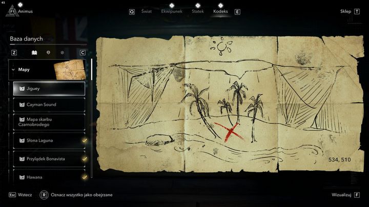 67 - Black Flag Resynced: Wszystkie mapy skarbów - AC Black Flag Resynced - poradnik do gry
