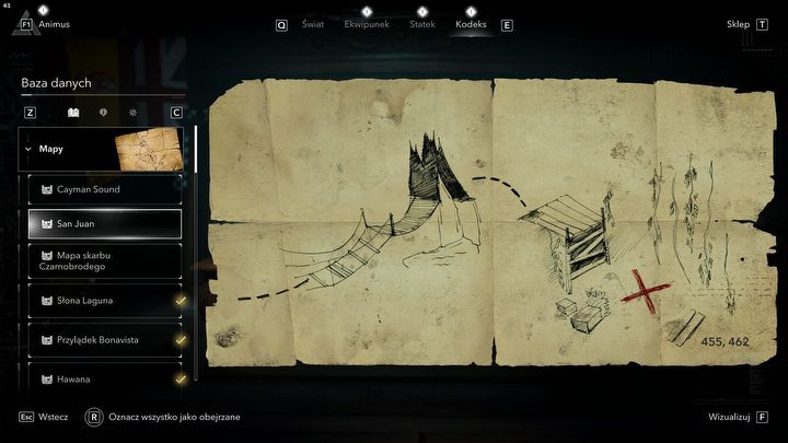 61 - Black Flag Resynced: Wszystkie mapy skarbów - AC Black Flag Resynced - poradnik do gry