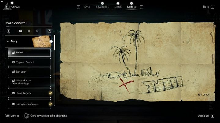 42 - Black Flag Resynced: Wszystkie mapy skarbów - AC Black Flag Resynced - poradnik do gry
