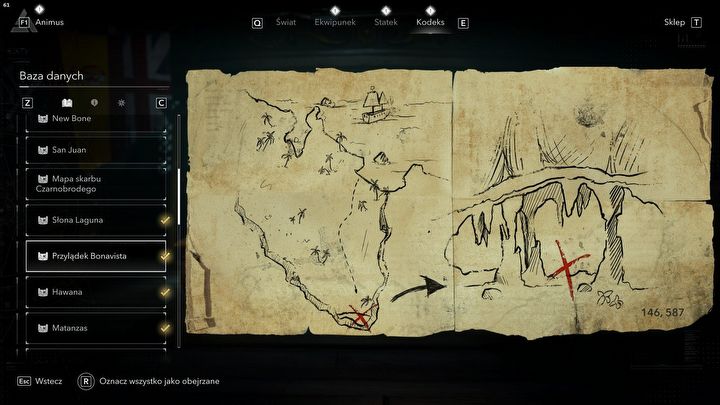 9 - Black Flag Resynced: Wszystkie mapy skarbów - AC Black Flag Resynced - poradnik do gry