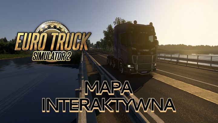 1 - Euro Truck Simulator 2: Mapa interaktywna - Euro Truck Simulator 2 - poradnik do gry