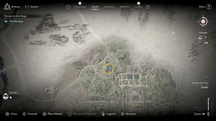 1 - Assassins Creed Shadows: Gdzie znaleźć psa - Psom na pożarcie - Assassins Creed Shadows - poradnik do gry