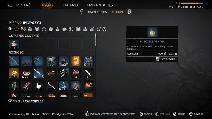 10 - Tainted Grail: Broc czy Królowa pszczół (Queen Bee)? - Tainted Grail - poradnik i mapa