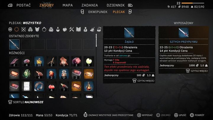 8 - Tainted Grail: Broc czy Królowa pszczół (Queen Bee)? - Tainted Grail - poradnik i mapa