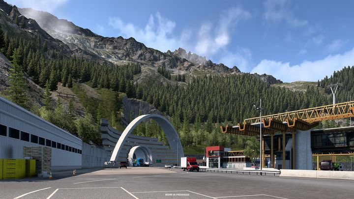 Twórcy ETS2 chwalą się, jak odświeżyli przepiękne drogi wokół „Dachu Europy” - ilustracja #1