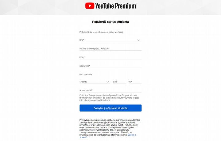 Co to jest YouTube Premium Student? - ilustracja #1