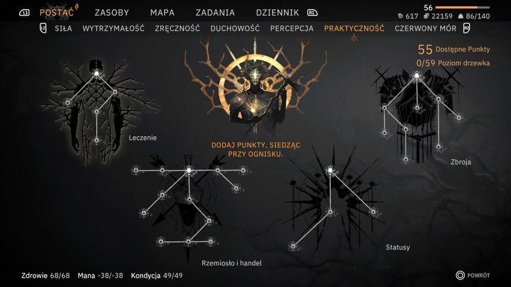 6 - Tainted Grail: Najlepsze umiejętności - Tainted Grail - poradnik i mapa