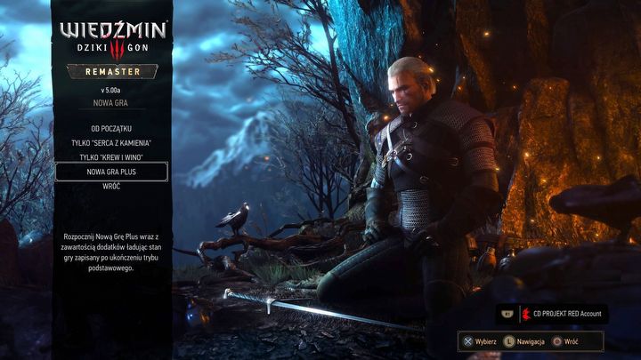 2 - Wiedźmin 3 Remaster: Tryb Nowa Gra Plus (NG+) - Wiedźmin 3 Dziki Gon - poradnik do gry