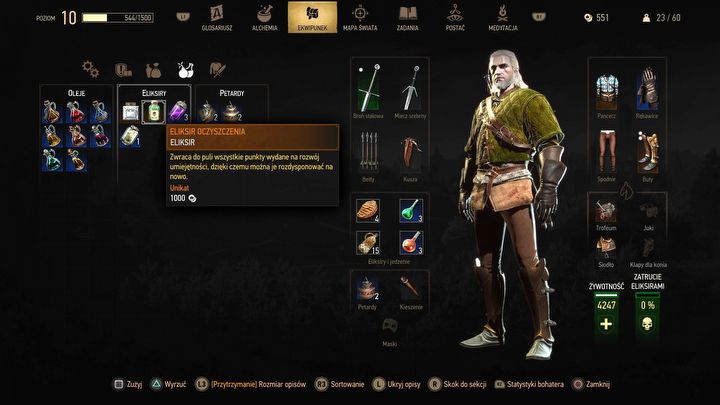 2 - Wiedźmin 3 Remaster: Jak zresetować umiejętności i wykonać respec? - Wiedźmin 3 Dziki Gon - poradnik do gry