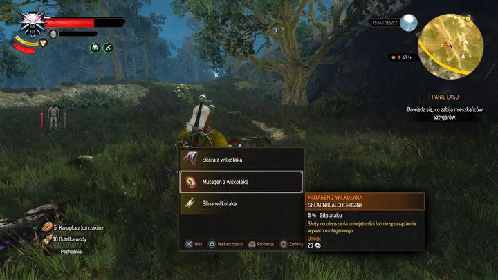 5 - Wiedźmin 3 Remaster: Mutageny - Wiedźmin 3 Dziki Gon - poradnik do gry