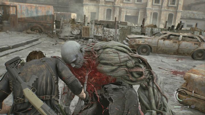 5 - Resident Evil Requiem: Jak pokonać bossa Tyranta obok boiska do koszykówki? - Resident Evil Requiem - poradnik do gry