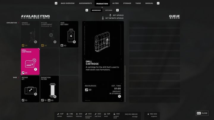 3 - The Alters: Jak używać wiertła i niszczyć blokady skalne? - The Alters - poradnik do gry