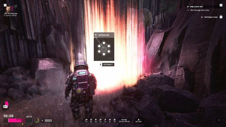 1 - The Alters: Jak wydobywać rapidium? - The Alters - poradnik do gry