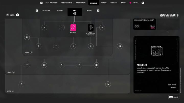 2 - The Alters: Najlepsze projekty badawcze - The Alters - poradnik do gry