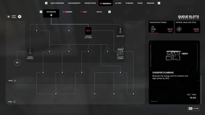 4 - The Alters: Najlepsze projekty badawcze - The Alters - poradnik do gry