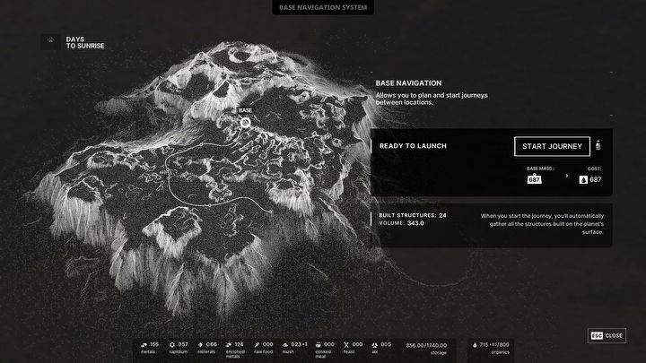 10 - The Alters: Jak użyć czujnika grawitacyjnego na szczycie kanionu? - The Alters - poradnik do gry