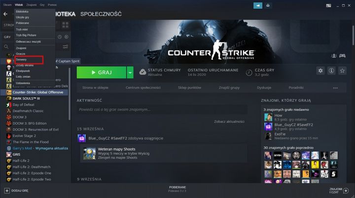Mało znana funkcja Steam, tak można od razu grać na serwerze - ilustracja #1