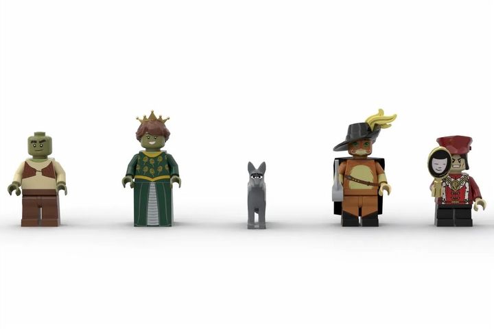 Bagno Shreka z klocków LEGO; fan prezentuje wyjątkowy zestaw - ilustracja #1