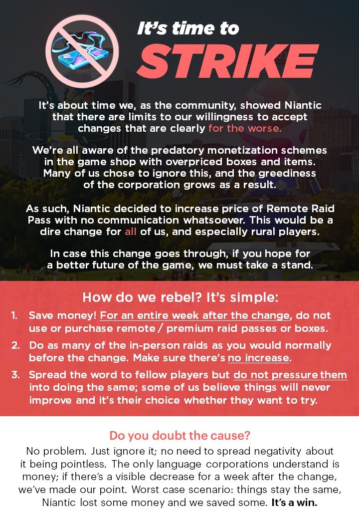 Podwyżki i zmiany w Pokemon GO to policzek dla graczy, grożą bojkotem - ilustracja #1