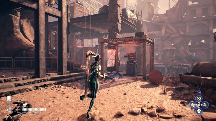 1 - Stellar Blade: Zagadka z dźwigiem w Strefie budowy na Eidos 7 - Stellar Blade - poradnik do gry