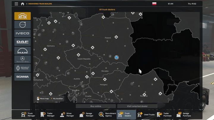 2 - ETS2: Właściciel jednoosobowej firmy - jak funkcjonuje? - Euro Truck Simulator 2 - poradnik do gry