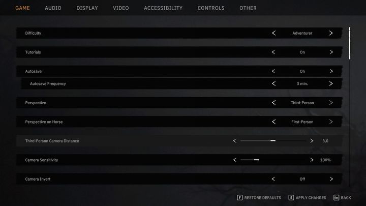 3 - Tainted Grail: Czy jest tryb TPP? - Tainted Grail - poradnik i mapa