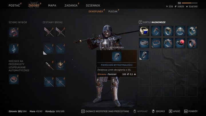 4 - Tainted Grail: Jak zwiększyć udźwig? - Tainted Grail - poradnik i mapa