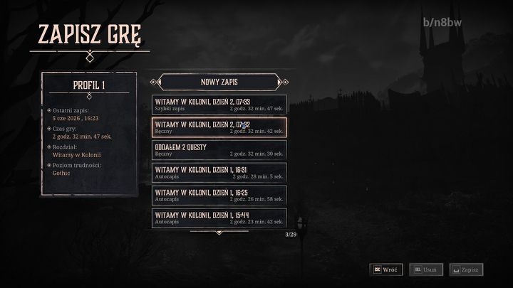 2 - Gothic Remake: Jak zapisywać grę? - Gothic Remake - poradnik do gry