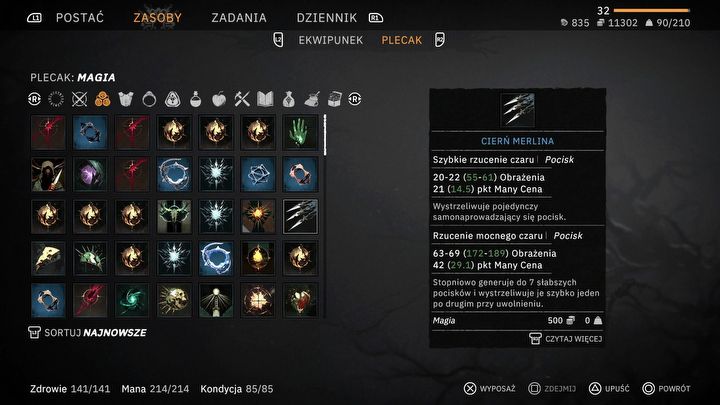 11 - Tainted Grail: Najlepsze czary - Tainted Grail - poradnik i mapa