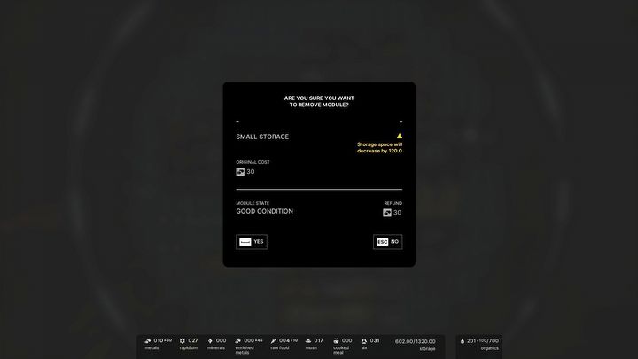 2 - The Alters: Czy można usuwać moduły bazy? - The Alters - poradnik do gry