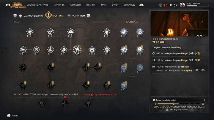 3 - Dawnwalker: Jak zwiększyć limit udźwigu? - The Blood of Dawnwalker - poradnik do gry