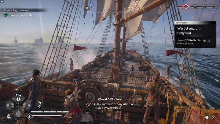 1 - Black Flag Resynced: Jak zmniejszyć poziom rozgłosu? - AC Black Flag Resynced - poradnik do gry