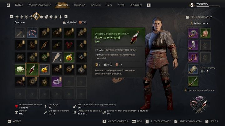 5 - Dawnwalker: Jak się leczyć? - The Blood of Dawnwalker - poradnik do gry