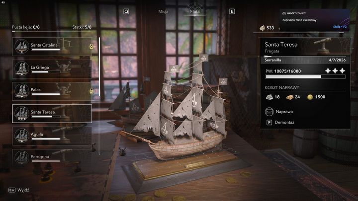 2 - Black Flag Resynced: Jak zarządzać Flotą Kenwaya? - AC Black Flag Resynced - poradnik do gry