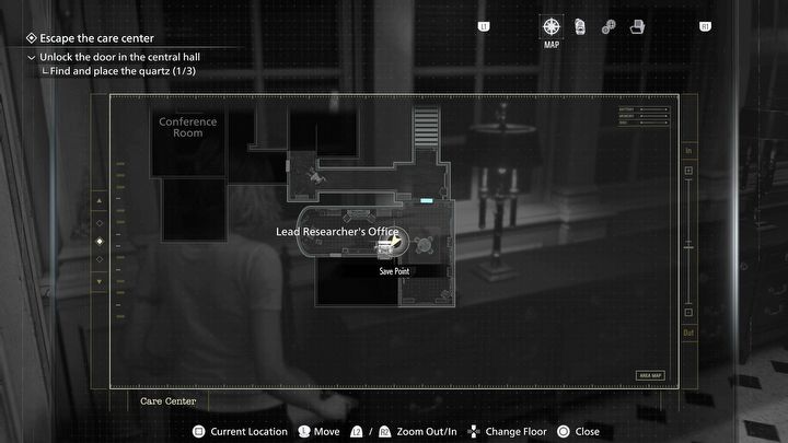 2 - Resident Evil Requiem: Jak ukończyć zagadkę szafy z symbolami w biurze kierownika badań? - Resident Evil Requiem - poradnik do gry