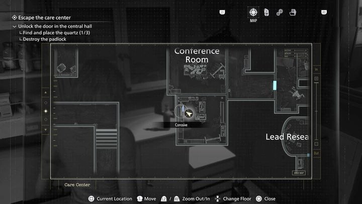 5 - Resident Evil Requiem: Jak ukończyć zagadkę szafy z symbolami w biurze kierownika badań? - Resident Evil Requiem - poradnik do gry