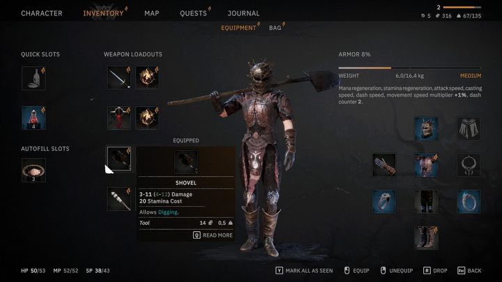 7 - Tainted Grail: Gdzie jest łopata? - Tainted Grail - poradnik i mapa