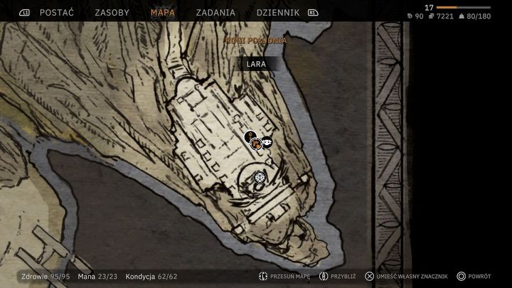 5 - Tainted Grail: Gdzie jest wrak statku Andraste z zadania Ostatni rejs? - Tainted Grail - poradnik i mapa