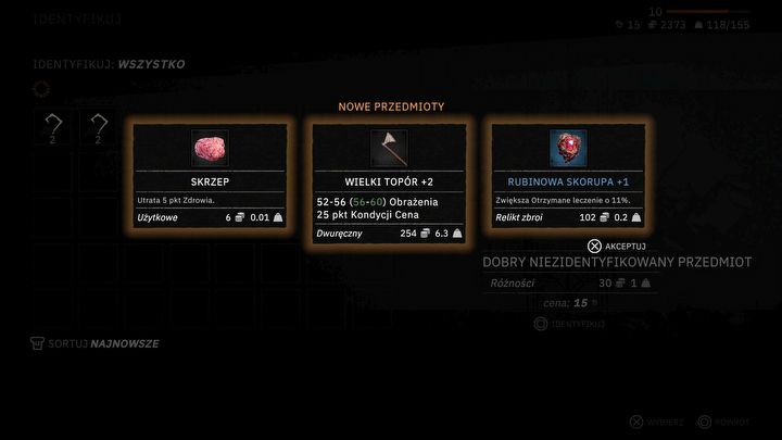 4 - Tainted Grail: Jak identyfikować przedmioty? - Tainted Grail - poradnik i mapa