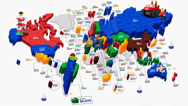 Gdzie płaci się najwięcej za LEGO? W Polsce nie jest najgorzej - ilustracja #1