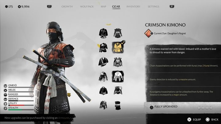 8 - Ghost of Yotei: Wszystkie zbroje - Ghost of Yotei - poradnik do gry