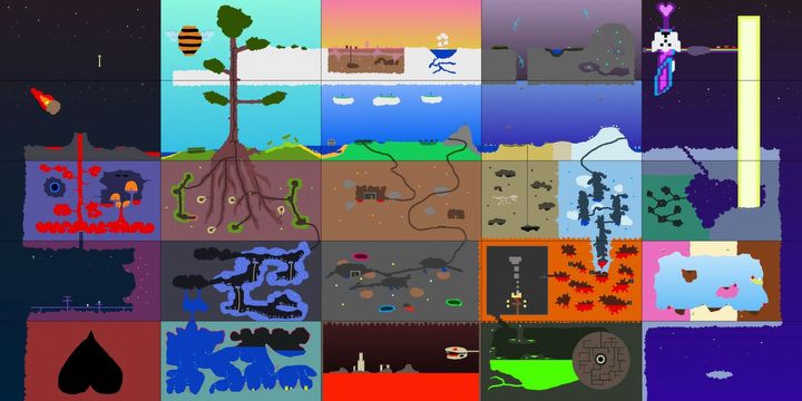 Terraria 2 jednak powstaje? Zobacz koncept mapy - ilustracja #1